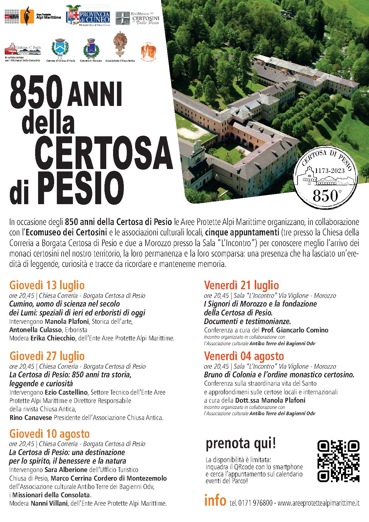 850 Anni della Certosa